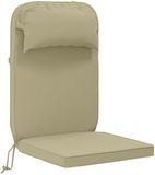 vidaXL Zon Ligzitzak Kussen 100% Polyester Lichtgroen 55 x 124 x 5 cm