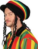 FIESTAS GUIRCA Rasta-muts met vizier