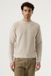 Garcia Pull Homme Uni Blanc Manches longues