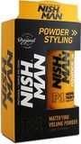 Nishman Hair Styling Powder P1 Light Control, Matte Volumepoeder 20g