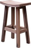 AVH-Collectie Boomstam Barstoel Holle Zitting 50x30x75