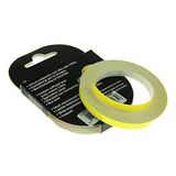 cyclingcolors Sierstrips velgrandsticker, 6 mm, breedte 10 m, compatibel met scooter, scooter, bromfiets, universeel, camper (geel)