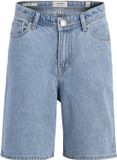 JJ REBEL JUNIOR JACK&JONES JREBTAYLOR JJCRAFT SHORTS AKM 638 SN JNR Jongens Bermuda shorts Maat 140 Katoen Blauw Denim Loose Fit Casual Rits High Waist Effen
