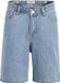 JJ REBEL JUNIOR JACK&JONES JREBTAYLOR JJCRAFT SHORTS AKM 638 SN JNR Jongens Bermuda shorts Maat 140 Katoen Blauw Denim Loose Fit Casual Rits High Waist Effen