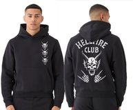 Stranger Things Club Bones Heren Trui met capuchon - zwart - XL