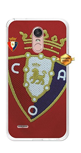 Be Cool Flexibele gelhoes C.A. Osasuna beschermhoes van TPU voor LG Stylus 3, officieel product onder licentie C.A. Osasuna C.A. Wapen 1