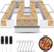 Générateur de fumée froide acier inoxydable - scories de fumée avec brosse et crochet - fumoir pour grillades à boulets