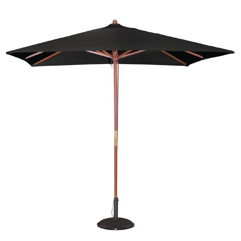 Bolero Parasol Vierkant Zwart 2 7 h x 2 5 l x 2 5 b meter