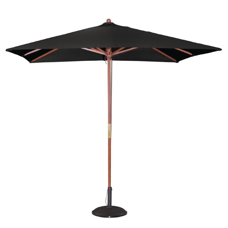 Bolero Parasol Vierkant Zwart 2.7 h x 2.5 l x 2.5 b meter