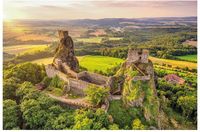 DinoToys Puzzle - kasteel trosky in tsjechië - 1000 stukjes