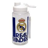 Real CyP Brands Real Madrid waterfles, jerrycan, 500 ml, meerkleurig, transparant