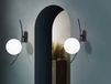 Applique murale MARAJO 1 lampe noir