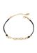 Gaya Bracelet 17 cm Staal Goud Zwart