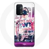 Maniacase Hoesje voor Oppo A54 5G Formule 1 Sergio Pérez F1 Coureur