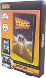 Fizz Creations Back To The Future Poster With Light Burning Rubber Multicolours