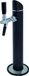 ich-zapfe HAJUS AG Tapzuil Black Tower, 1-lijns, met decoratieve flens