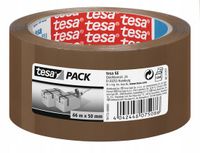 Tesa Standard Pakkingtape 66m x 50mm Bruin