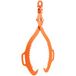 Forestière Pince Forestière Pour Troncs 812 Mm, Pince De Levage Pour Bois Bûches Grumes Pivotante 2 Griffes Capacité De Levage 700 Kg Pinces En Acier Robuste, Pour Camions, Tracteurs, Chariots Élévateurs
