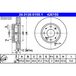 ATE Lot De 2 Disques De Frein 24.0126-0155.1 Kia 51712-2f100