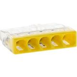 Wago - Mini Borne S2273 Avec 5 Entrées Et Conducteurs 2,5mm²