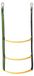 Merkloos Touwladder Opvouwbaar Nylon - 119,9 cm - 3 treden - Met metalen haak