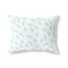 BonaMaison Turkoois-Wit Decoratieve Kussensloop, Kussenhoezen Bank, Decoratieve Kussenhoesjes, Kussensloop; Sofa, Slaapkamer, Kantoor, Auto 35x50 Cm - Ontworpen en vervaardigd in Turkije