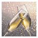 Kerst Servetten met champagne glazen