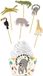 Folat Cupcake Decoratie Set Zoo Party - 12-delig