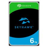 Seagate SkyHawk 6TB, Interne Harde Schijf, 3.5", voor DVR/NVR-bewakingscamerasysteem, voor Video-opslag, SATA 6 GB/s, 256 MB Cache, FFP, Data Rescue Service (ST6000VXZ09)