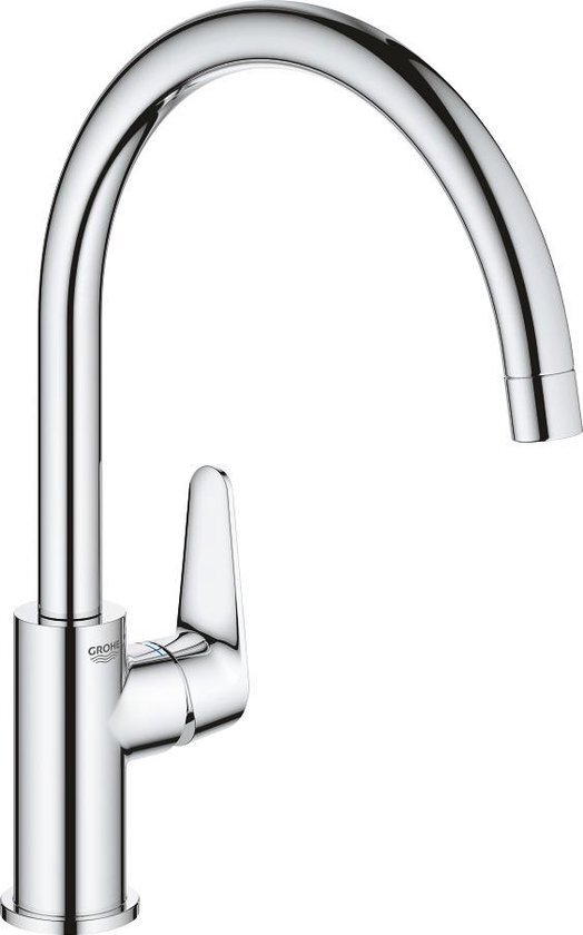 GROHE Start Curve Keukenmengkraan - draaibare uitloop - chroom - 31554001