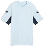 PUMA Individualligajersey Jr Voetbalshirt Korte Mouw Jongens Blauw Maat 152