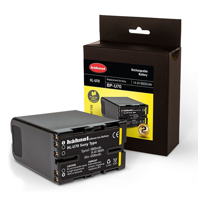 Hähnel HL-U70 Accu voor Sony BP-U70