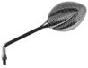 Vicma Spiegel C/Fiber M8/125 A/L glans, zilver