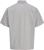 Jack & Jones Loose Fit Overhemd Korte Mouw Geruit Katoen/Polyester/Elastaan L