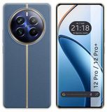 Tumundosmartphone Siliconen hoes, TPU-gel, transparant, voor Realme 12 Pro 5G / 12 Pro Plus 5G