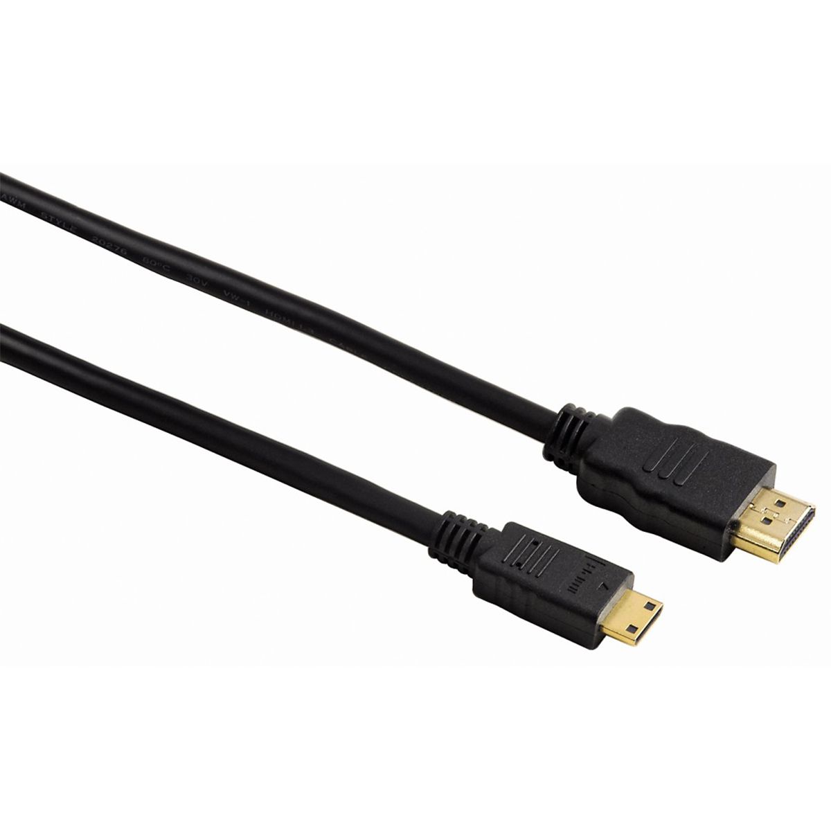 Hama HDMI Kabel - HDMI Type A naar Mini-HDMI - 2m - Zwart