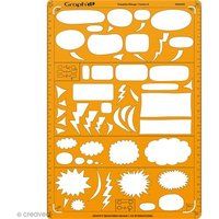 Graph'it Manga en strip bubble sjabloon - A