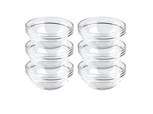 Mäser Luminarc Empilable - Fruitschalen - 6 stuks - 9 cm - Glas