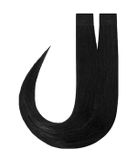 Rapunzel of Sweden Premium Tape Extensions Straight / Classic Tape 4 cm / 8 pieces 1.0 Black 40 cm Extensions de cheveux