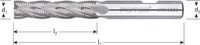 Rotec HSS-E ruwfree, type HR, lang, ø8