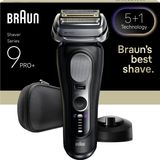 Braun Elektrische scheerapparaat Series 9 9610s, 240 V, 60 minuten draadloze werking, zwart