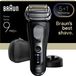 Braun Elektrische scheerapparaat Series 9 9610s, 240 V, 60 minuten draadloze werking, zwart