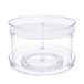 Amazon Basics Lazy Susan Draairek, 2 niveaus, transparant, organizer, 30,5 cm