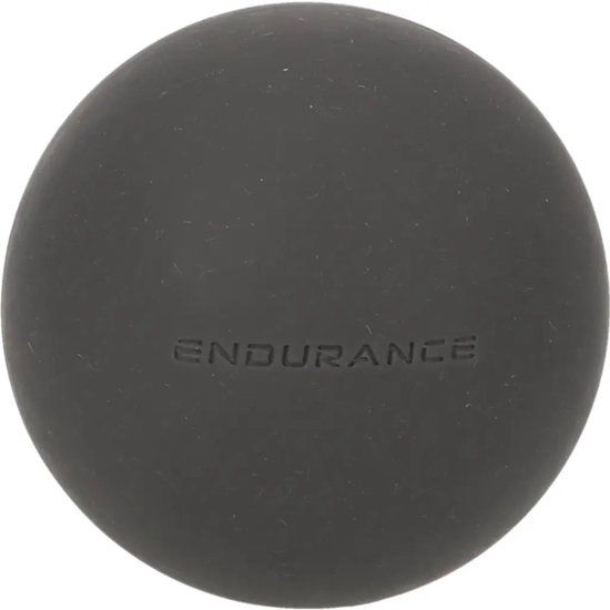 Endurance Sports Group Denmark A/S Siliconen massagebal Endurance Lacrosse houtskoolgrijs