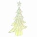vidaXL - Kerstboom - 120 LED's - Warmwit - 120,5 cm - PET