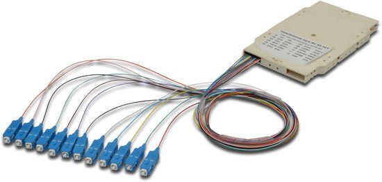Digitus A-96522-02-UPC-3 glasvezeladapter SC Wit