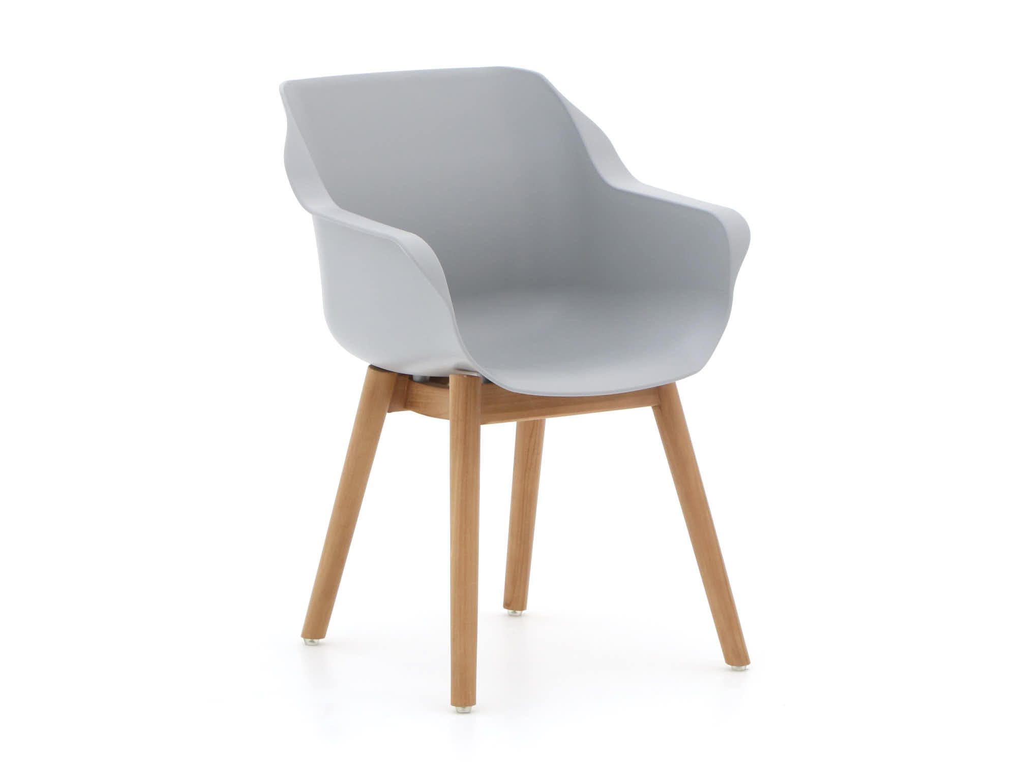 Hartman Sophie Studio tuinstoel met teak frame - misty grey