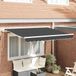 Maison Exclusive - Parasol manuel, 3 x 2 mètres, anthracite, 100% polyester