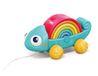Hola Kameleon Trein speelgoed voor baby's, educatief spel met kinderactiviteiten, 7 stuks, stapelbaar, met lichten en geluiden, leervormen en kleuren, voor kinderen vanaf 18 maanden