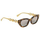 JOSH V Zonnebril Cat Eye Goudkleurig